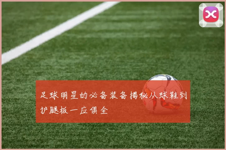 足球明星的必备装备揭秘从球鞋到护腿板一应俱全